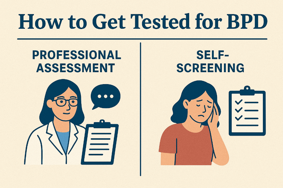 How to Get Tested for BPD: Professional Assessment vs Self-Screening